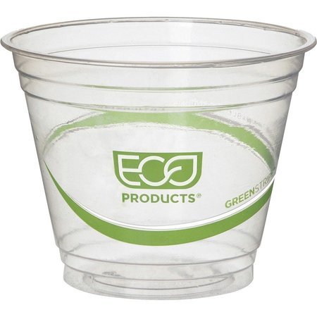 Eco-Products Cup, 9Oz Gn Strpe Corn, Cr 20PK ECOEPCC9SGS